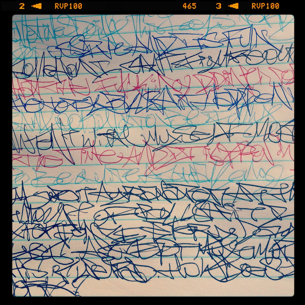 Image Credit: Freewriting by Miles Wickham