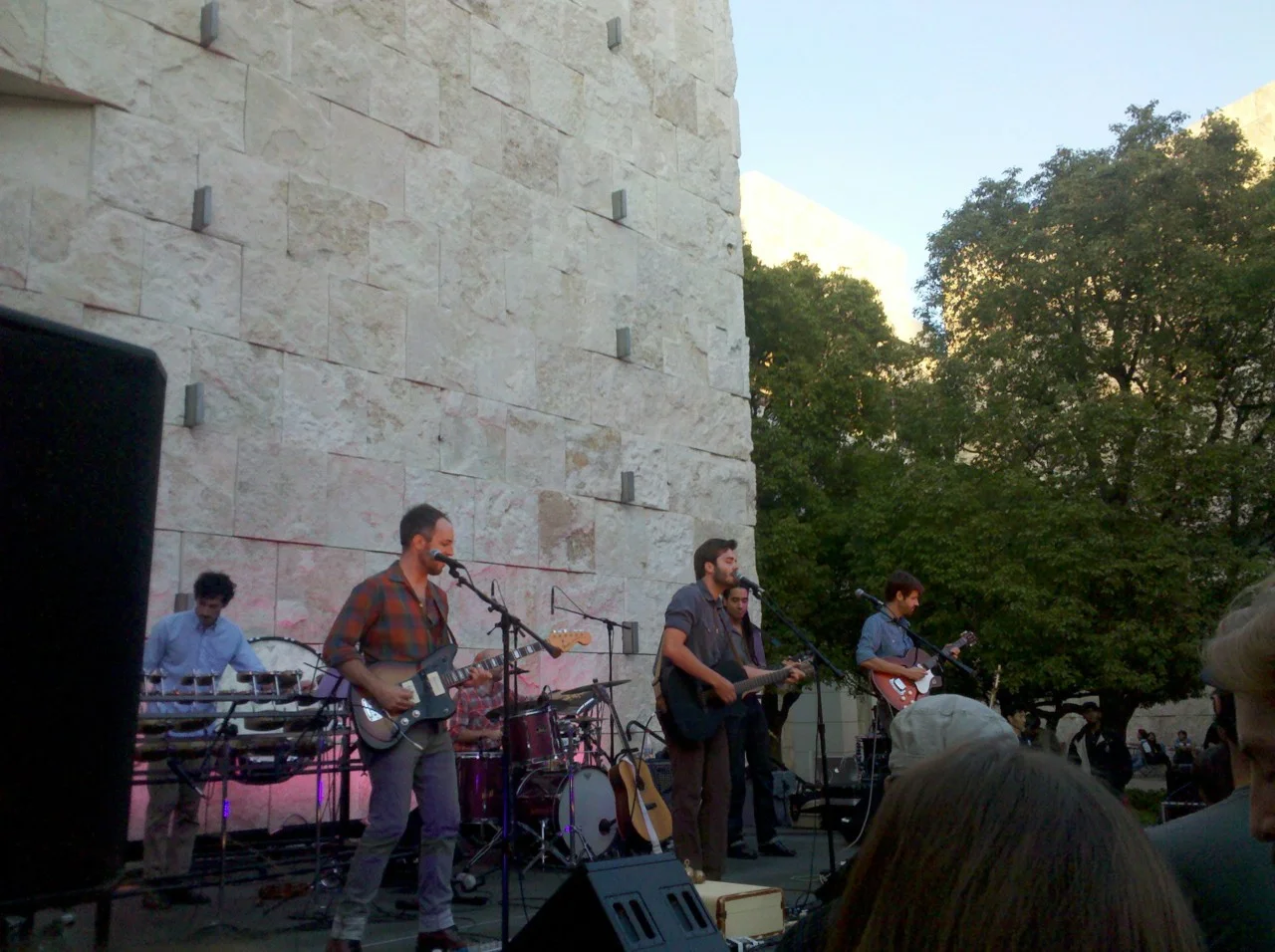 Lord Huron. The Getty Center. July 30, 2011.