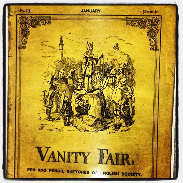 "Vanity Fair" - W.M. Thackeray. UCLA YRL Special Collections (Taken with instagram)