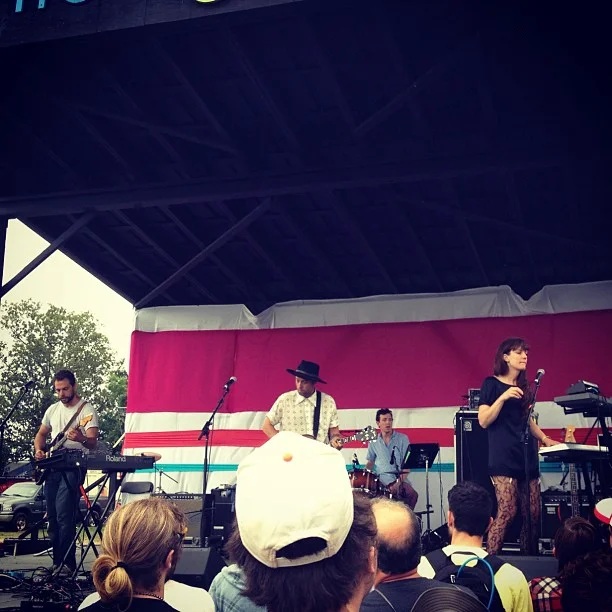 Here We Go Magic @Bonnaroo #ishotrock (Taken with Instagram)
