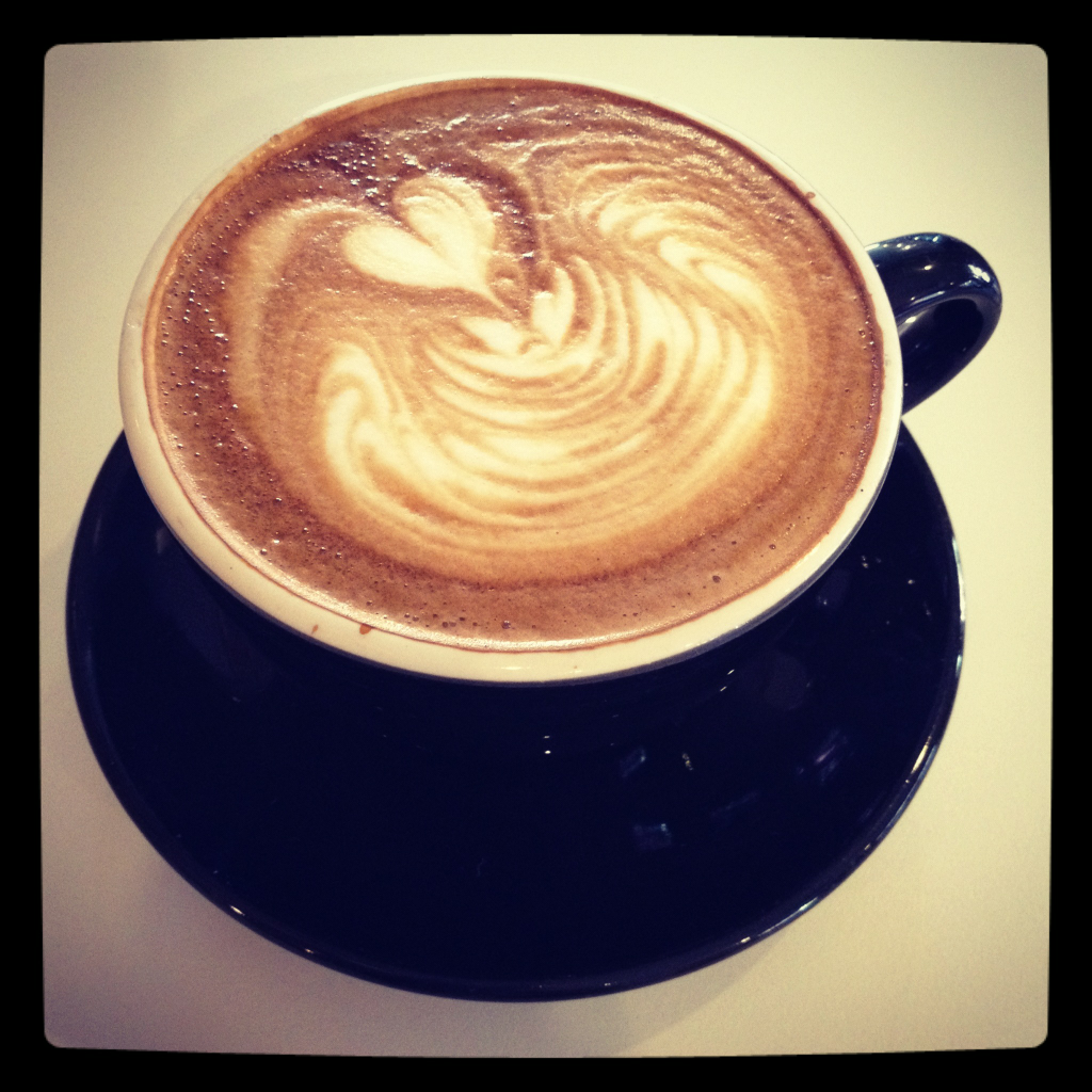 I should really stop taking photos of my coffee. Check out “Espresso Profeta” in Westwood, Los Angeles. Near UCLA.