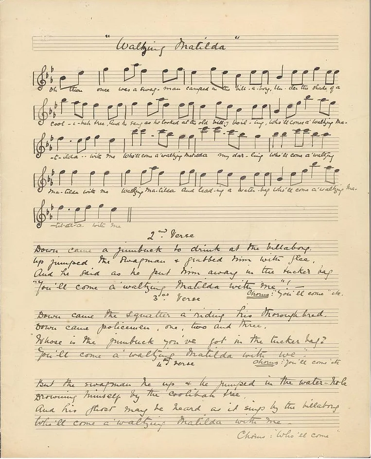 @my-ear-trumpet !!! I love you for posting this! NOBODY KNOWS ‘Waltzing Matilda!’
I’m not Australian, but I’m all for embracing the heritage of other former colonies of the British Empire. Don’t ask why I have such…