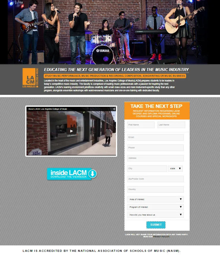 Developed lead capture landing pages with consultants at Plastic Palmtree, Inc and SSD Solutions to effectively track conversions from Google, Facebook and digital advertising campaigns with multiple advertising partners.