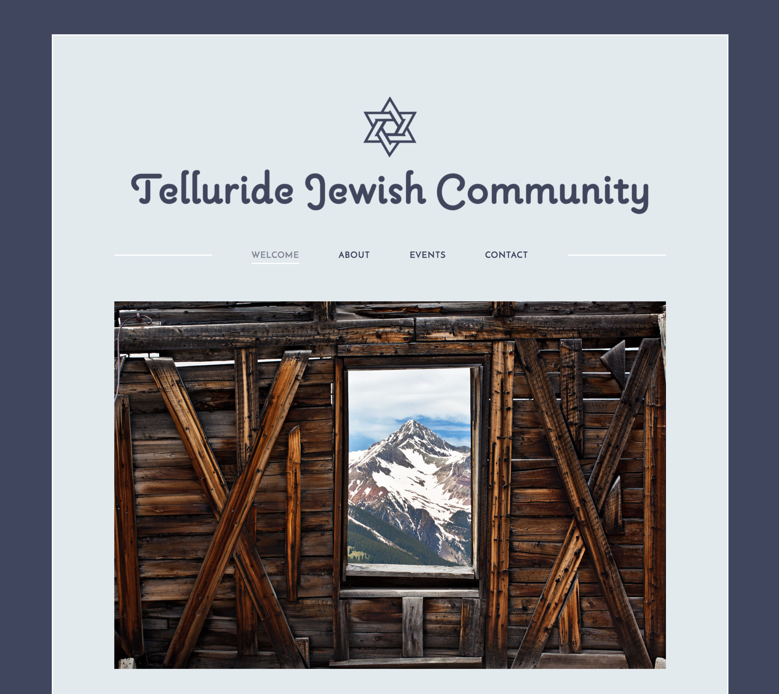 Website for the Telluride Jewish Community