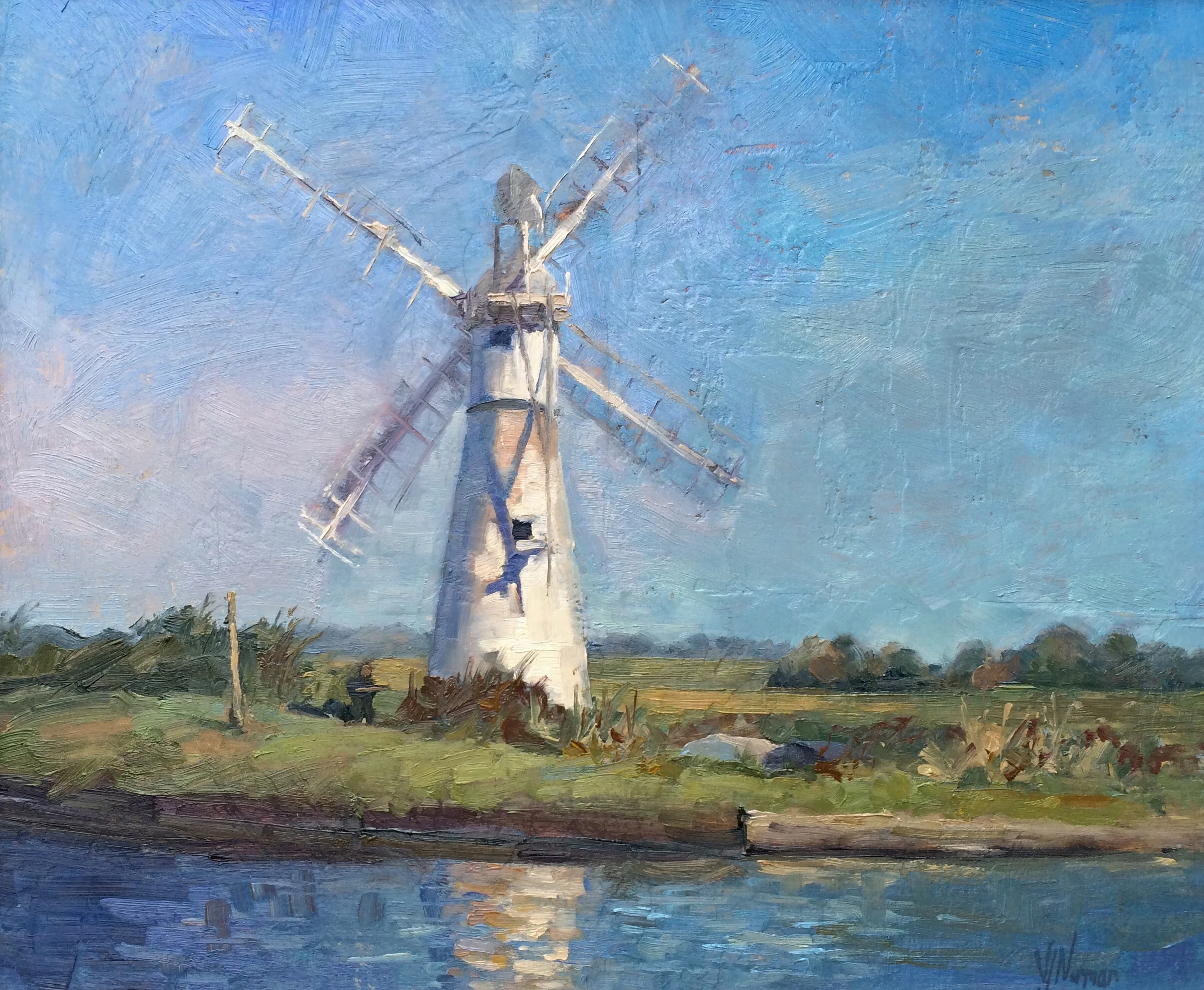 Thurne Mill. Use this course to develop your eye for design. 