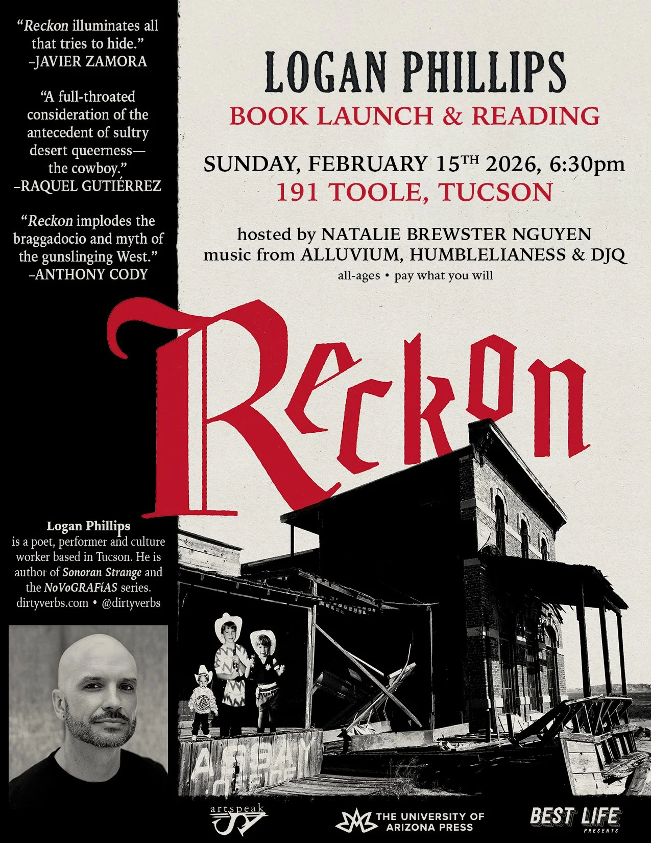 Tucson - Reckon release poster - Letter.jpg