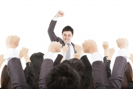 Businessman Cheering.png