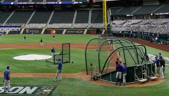 baseball batting practice