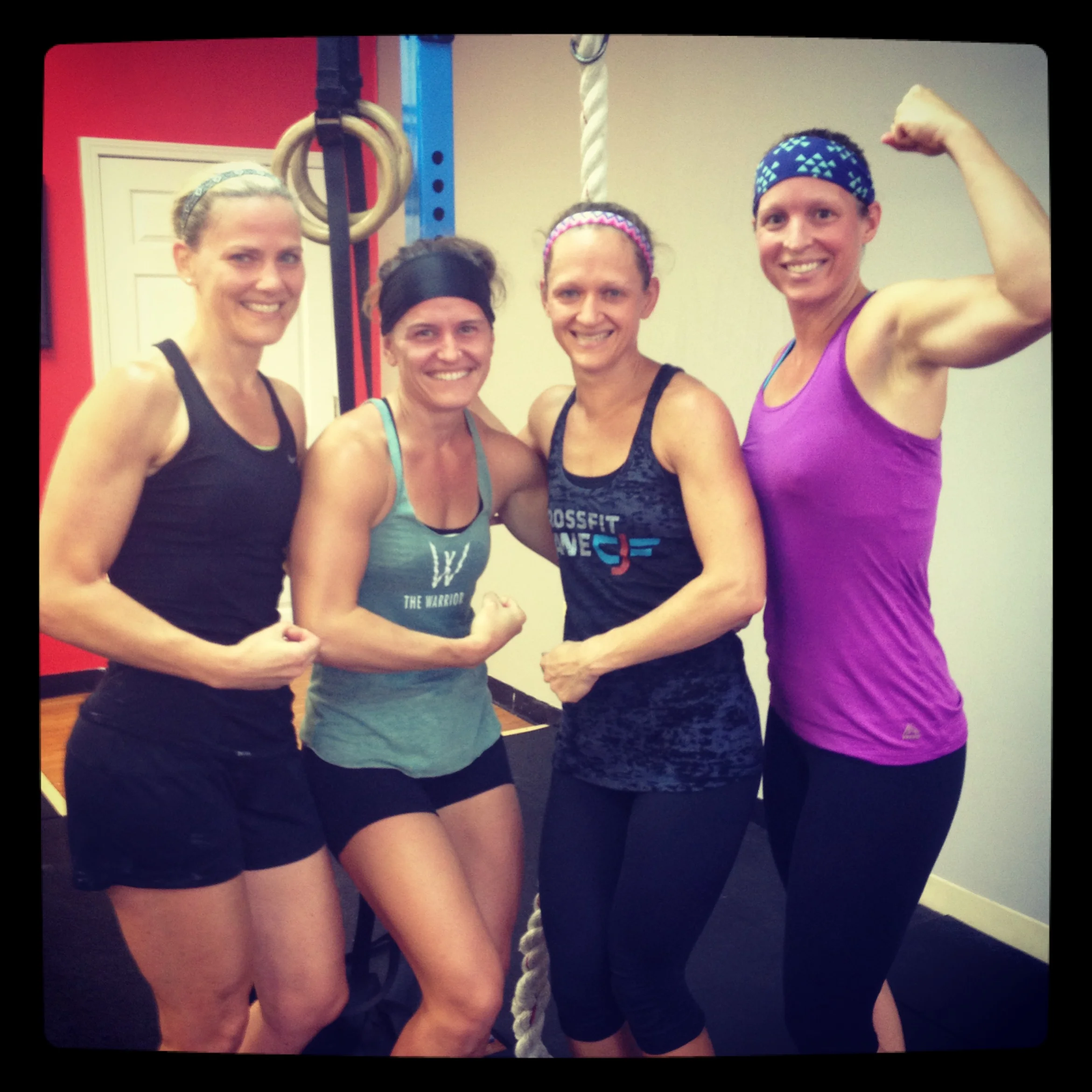 Thankful for smart, strong women who support and push me every day. 