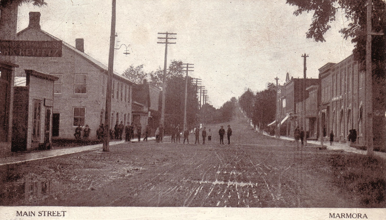 Forsyth St. & #7 Highway - 1907 looking north