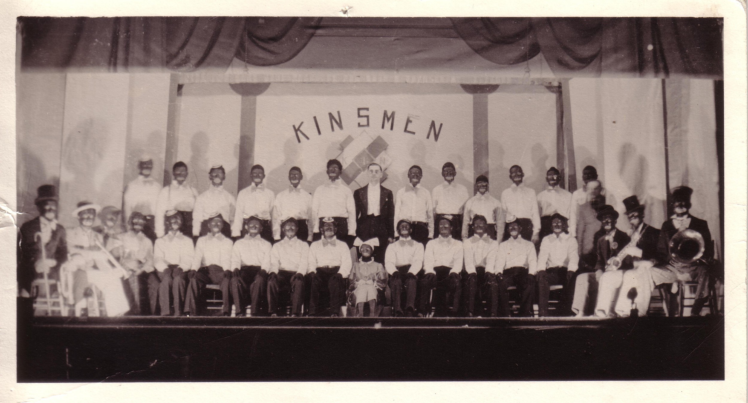 Marmora Kinsmen Club, Minstrel Show 1938