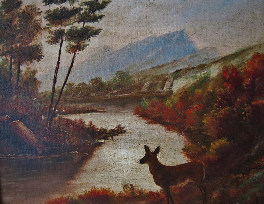 Painting by William Archer