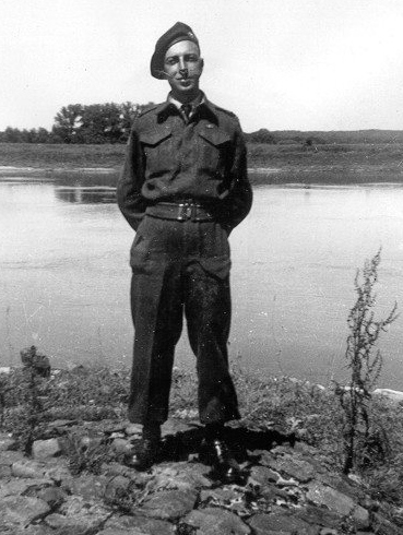 Norman (Tut) Sopha in Holland WWII
