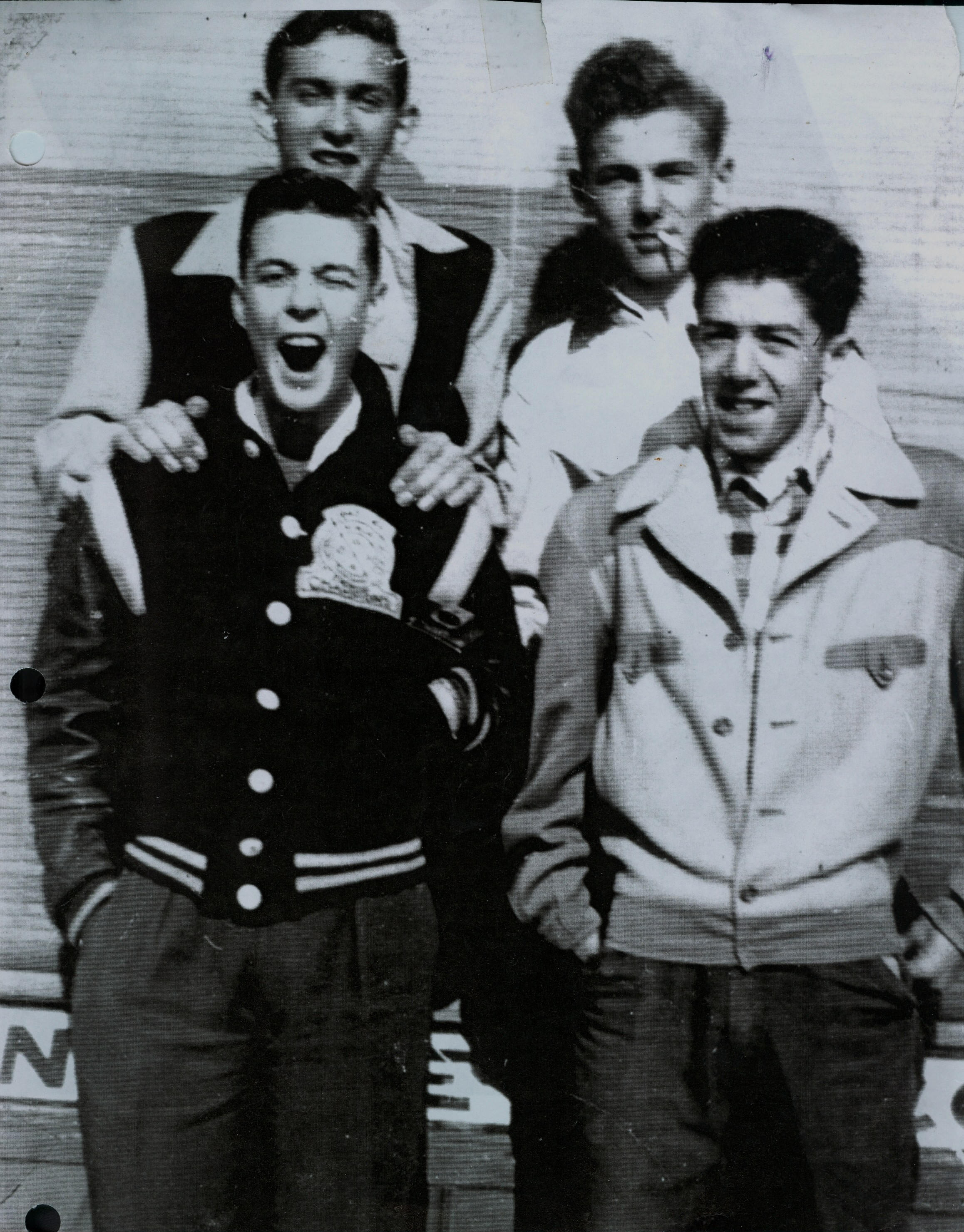 Leo Darrah, Bill Cronkright, Guy Belanger, Bill Sabine
