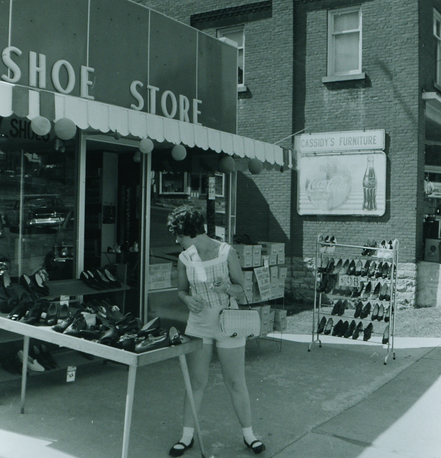 Shoe store, 1966