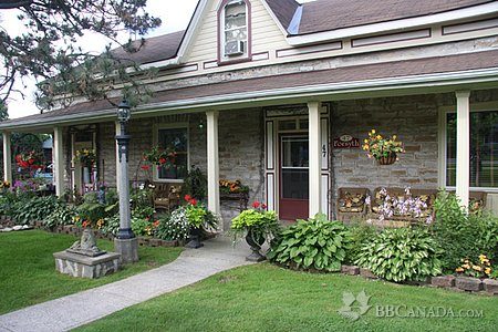 Limestone Bed and Breakfast The lamp post outside the front door was originally part of the #7 Highway Bridge over the Crowe River, discarded by the Ministry of Transport when the bridge was replaced.