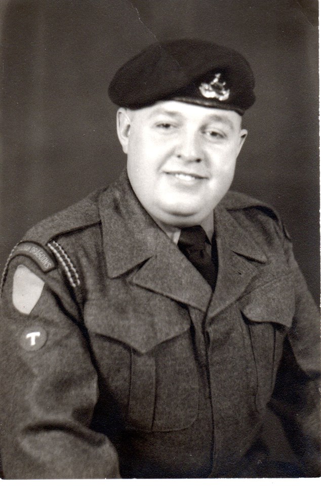 D.J. Cousineau - First posting to Europe in1944 war - he ended up posted in Egypt -