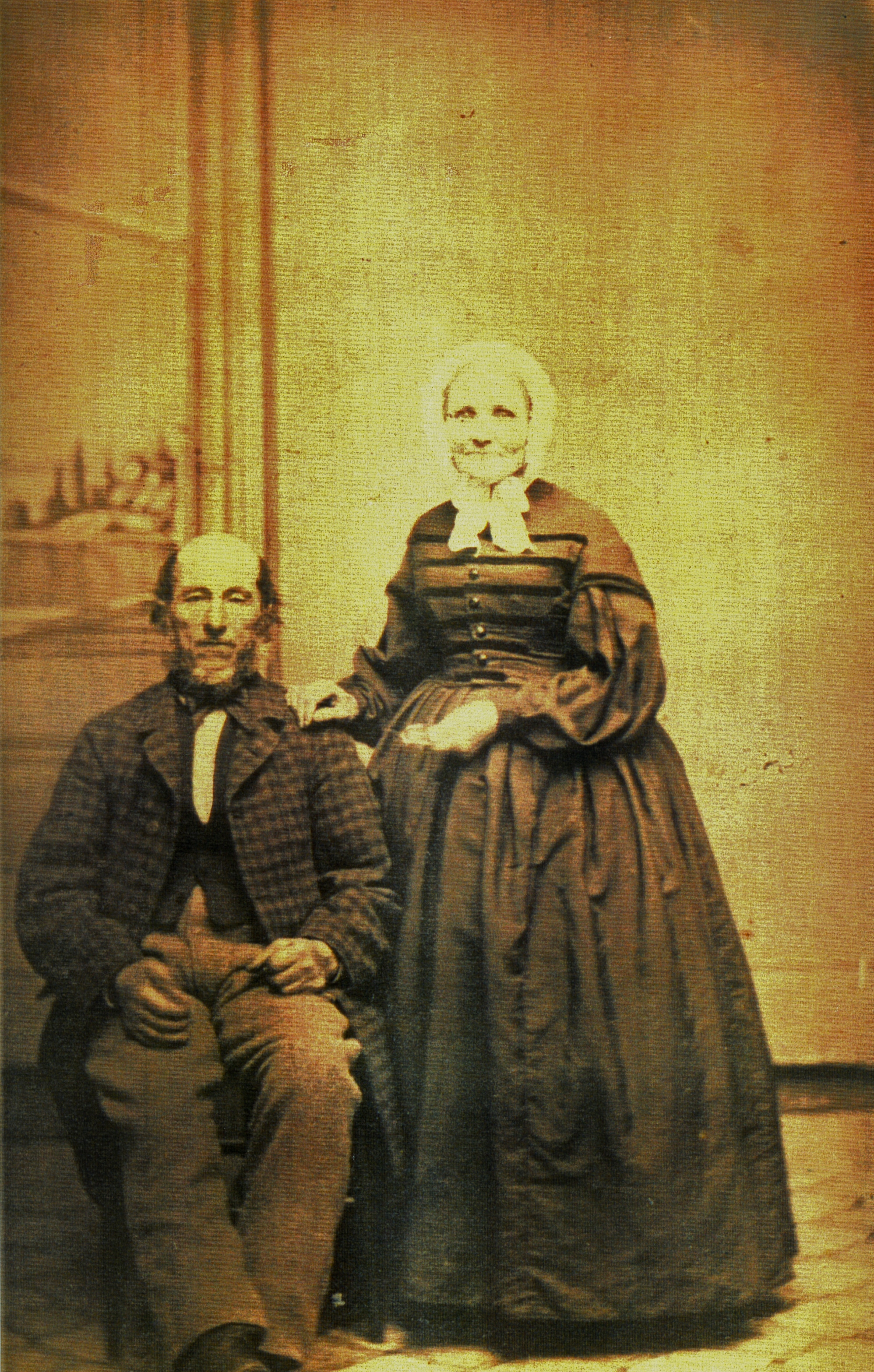 John Fidlar and his wife, Elizabeth St. Harry