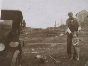 Thomas Gaffney, Bart's brother, the little boy is John Clifford Thomas Gaffney, father of Mike Gaffney