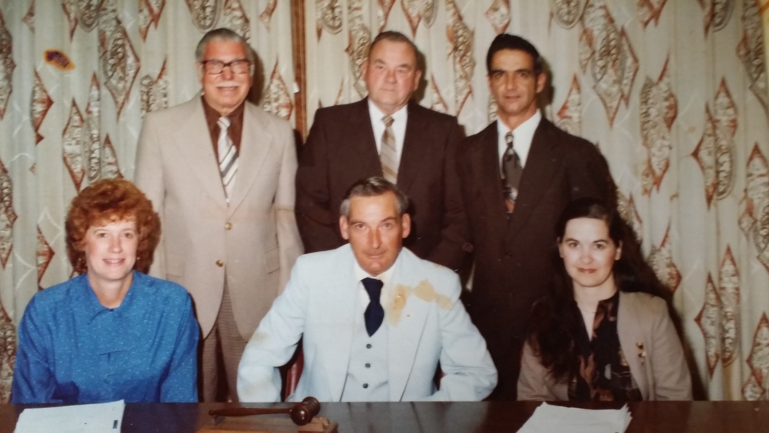 Marmora Council -Jack Grant, Bill Monk, stew Fisher, jeanHanley, grant Airhart, Carol Church