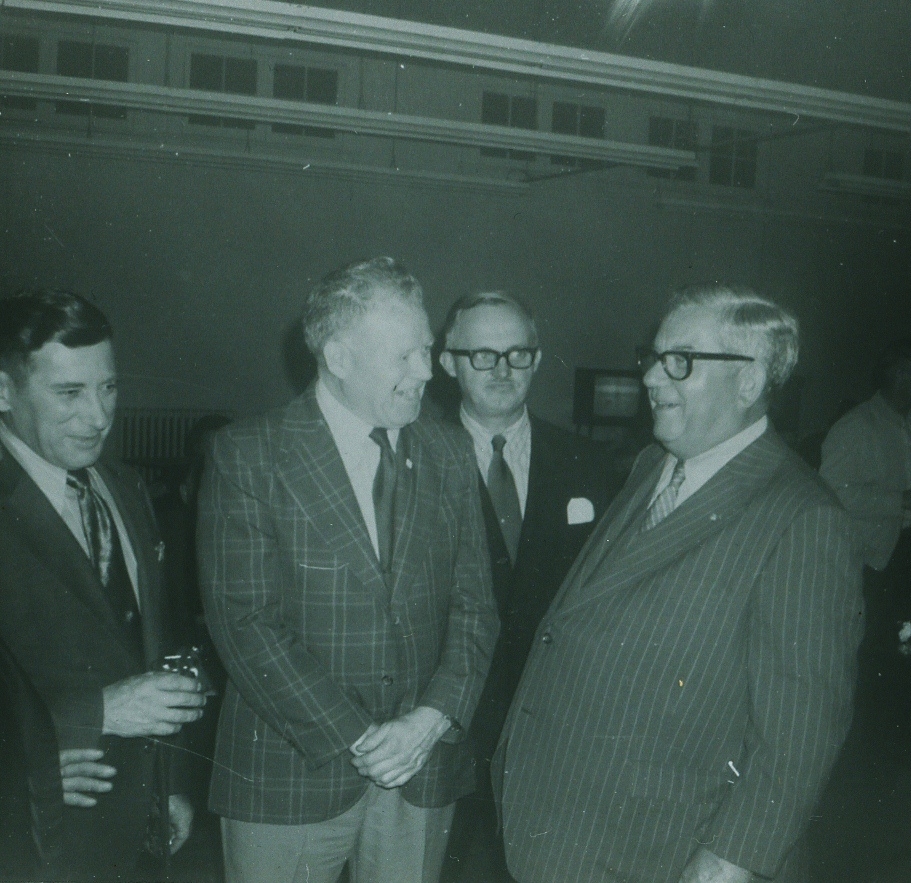 Village Council Stub Trumble, Jack Reynolds, Cecil Neal, Wilkes