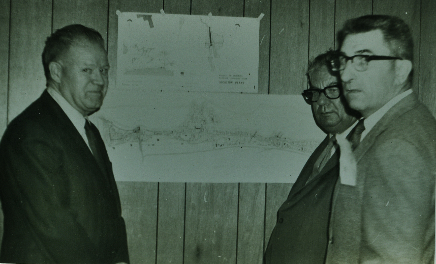Jack Reynolds, ? , and Gordon Bennett