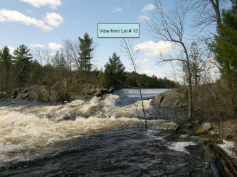 the falls between tangomong and whetstone lakes