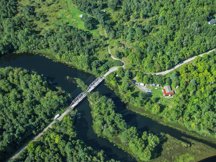 Aerial view of Shanick Bridge Photo by Steve Neill