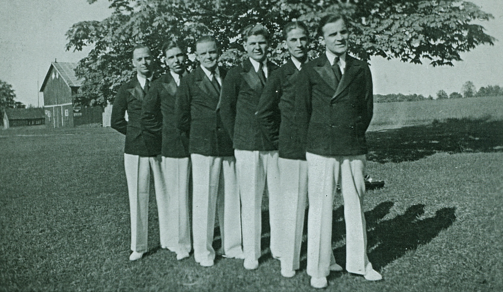 1934 The Aces Band 1931 to 1939 Doug Hutchinson, jack grant, Fred Doris, Grey Kemp Roy Spalding and Larry Brown 