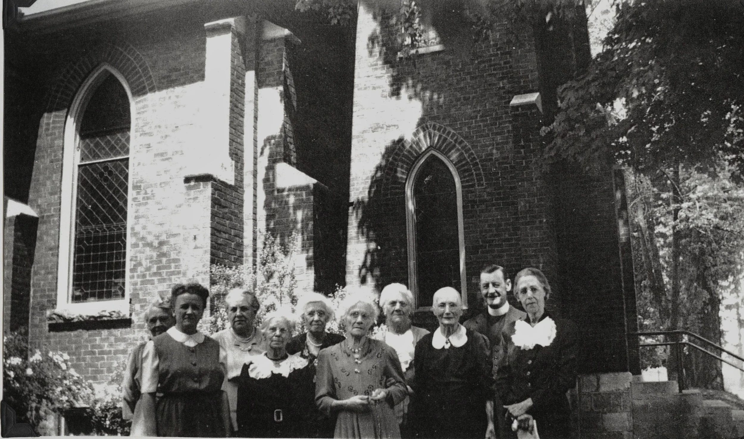St. Andrew's Glee Club 1942, mother of Jack Grant in centre