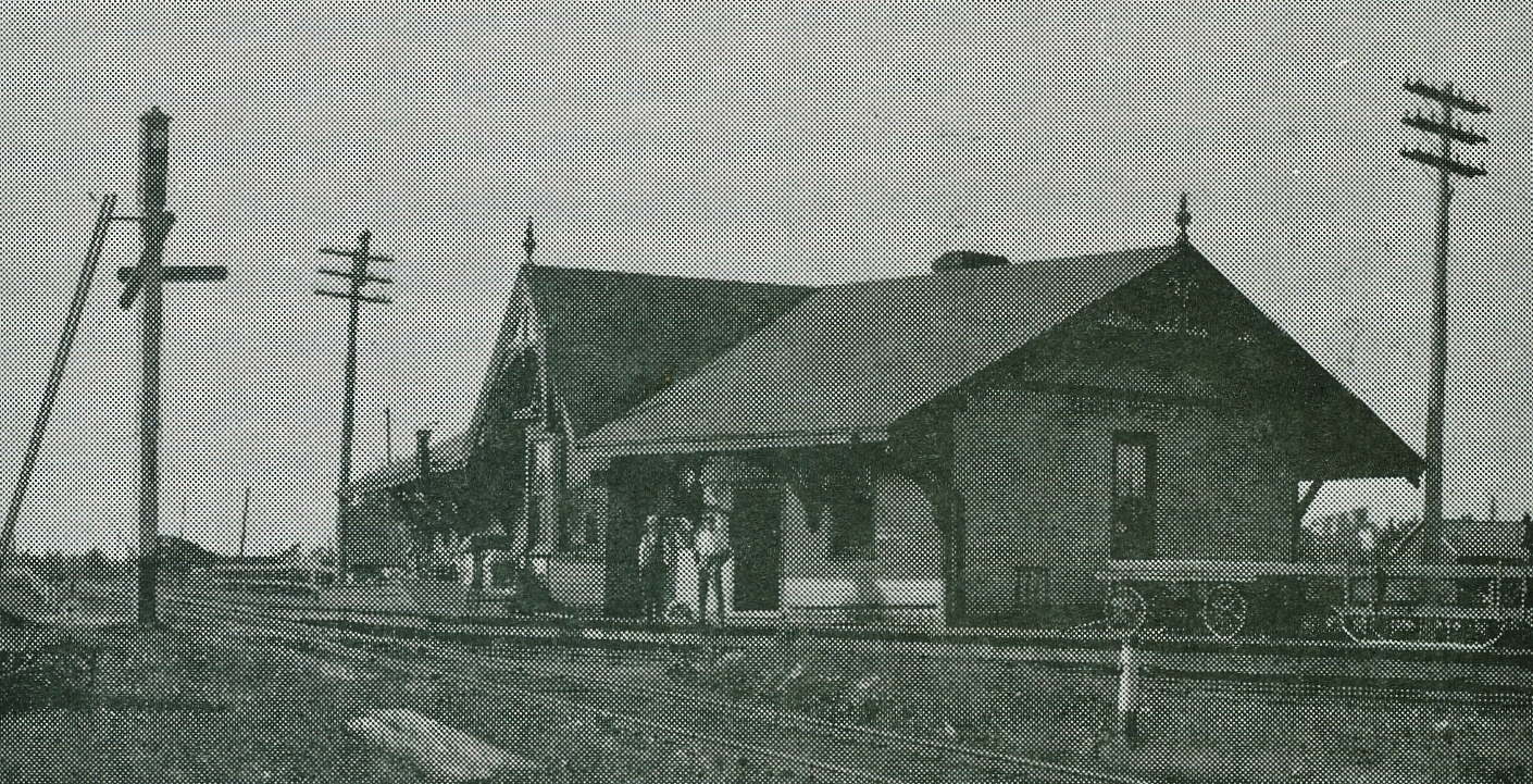 bONARLAW sTATION, KNOWN AS cENTRAL oNTARIO jUNCTION 1910
