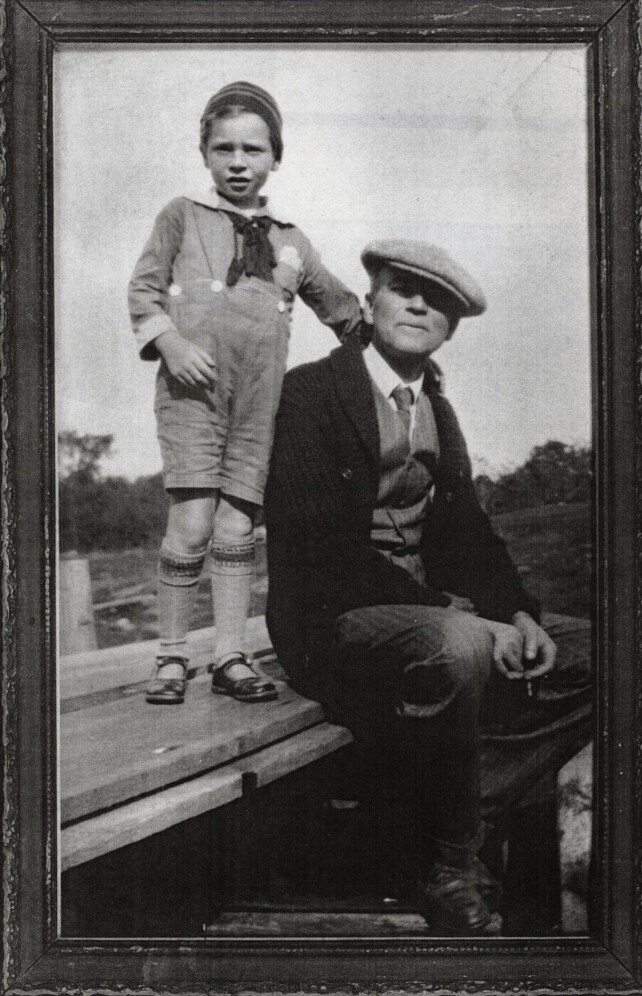 F.N. Marett & Jim 1929 Frank Newton Marett1877 - 1936