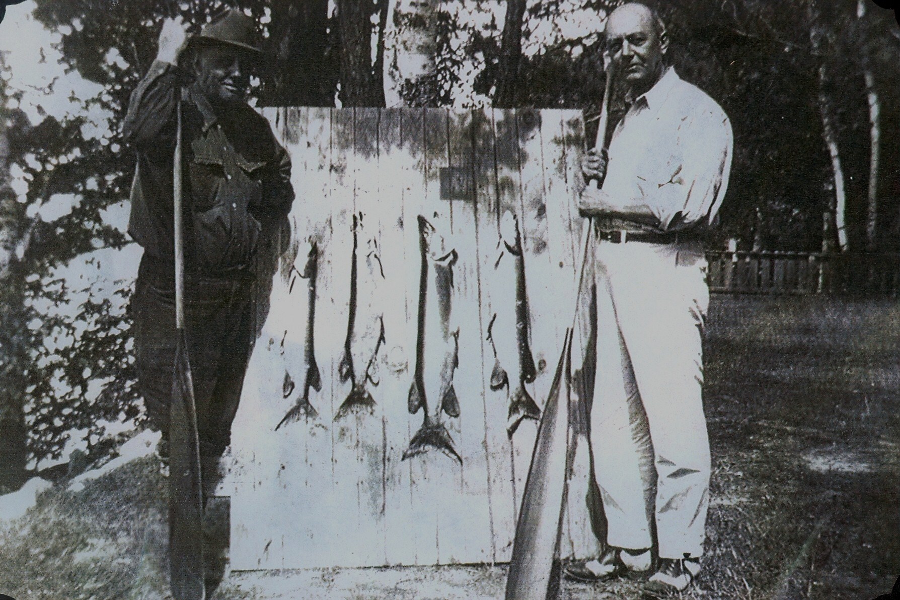 Fishing Wm Revoy & Judge James Parker