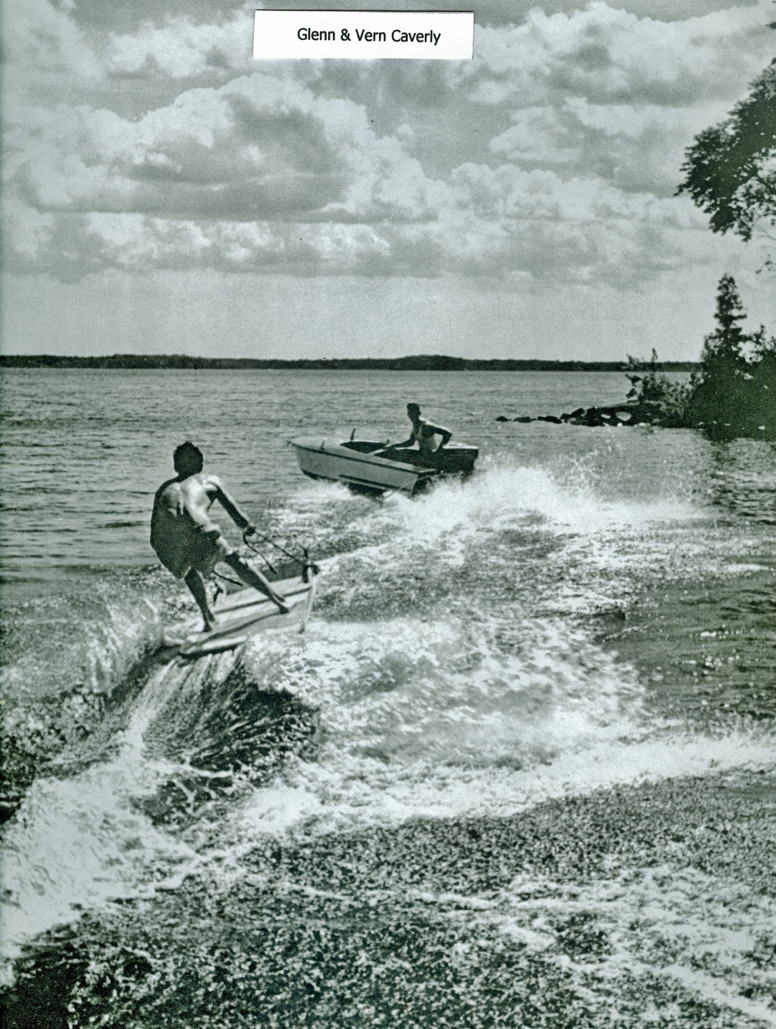 Vern Caverly & Glenn Caverly, Crowe Lake, Marmora
