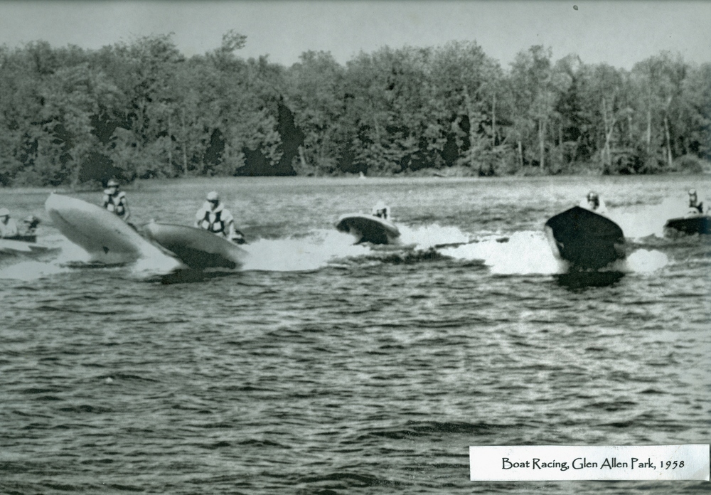 Boat racing at Glen allan Park