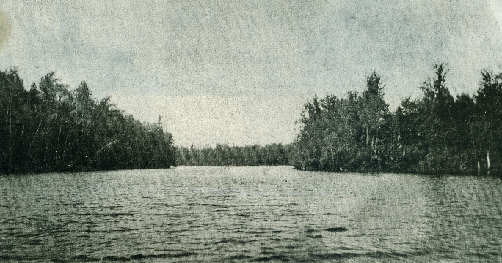 Mouth of the Crowe River, leaving Crowe Lake