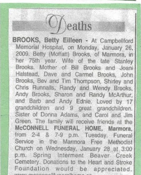 Betty and Stan Brooks Gravestone,  Beaver Creek Cemetery (Marmor - Copy.jpg