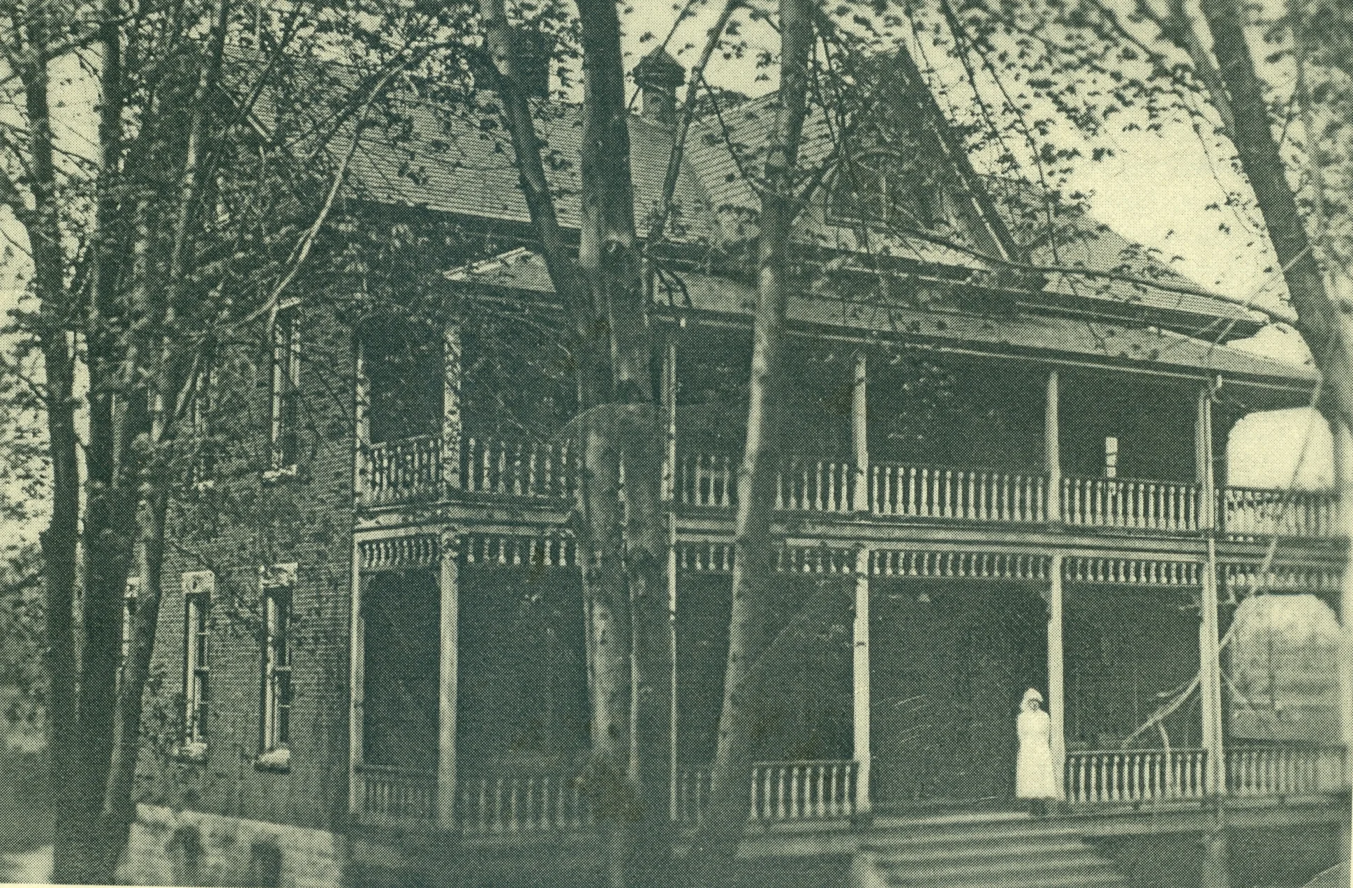 Residence at Ont. Sch for Deaf, with Bessie Pearce