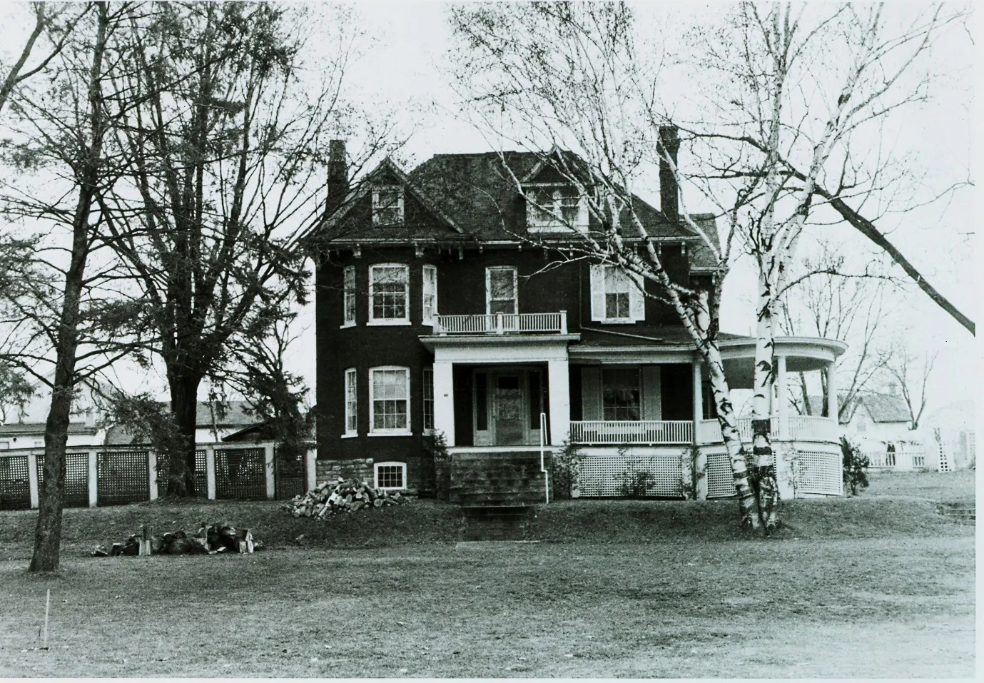 Village of Marmora,  Bursthall Street,  home of Frank Pearce,  c. 1900.jpg