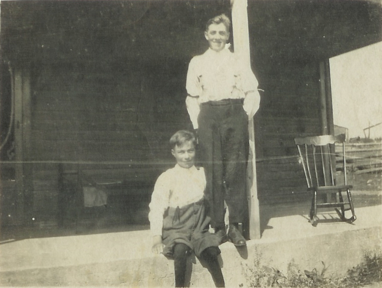 1919 John and Harry VanVolkenburg