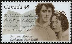 2003 commemmorative stamp with sisters Catherine Parr Traill and Susanna Moodie