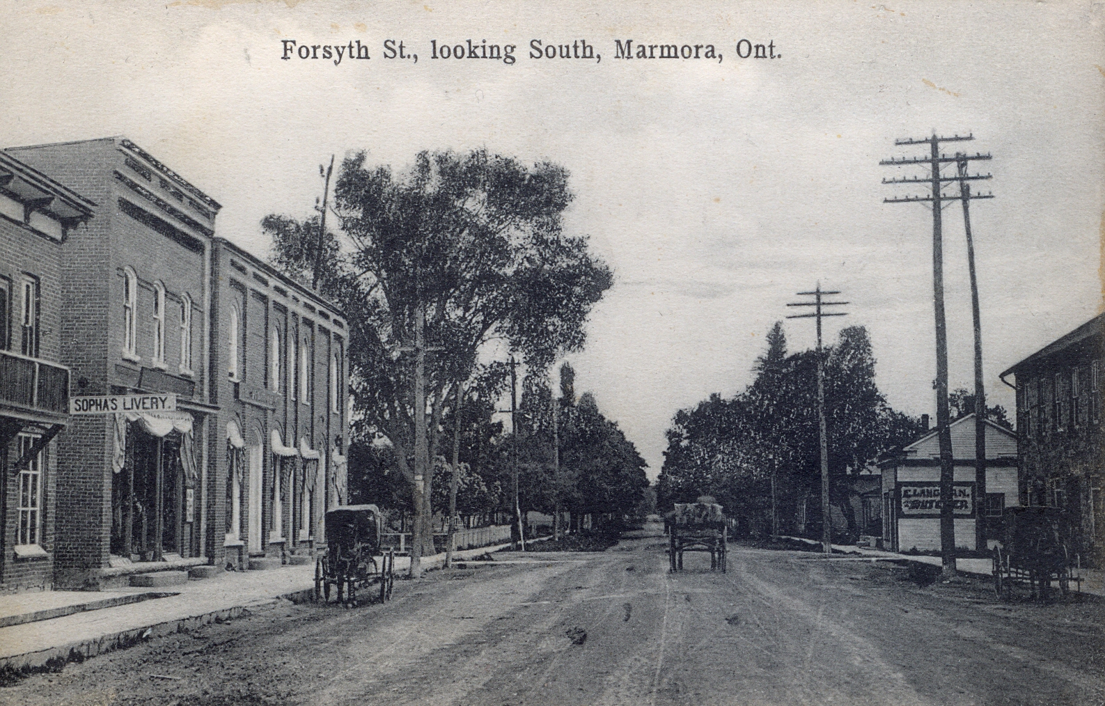 Sopha's Livery 1910