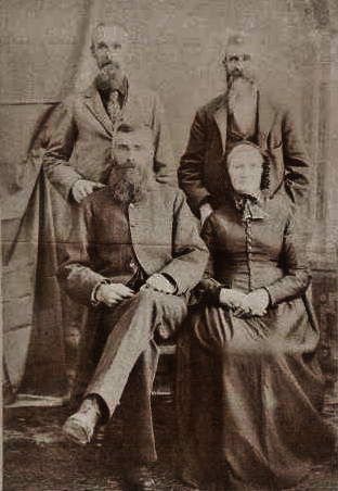 jANE gLADNEY WITH 2ND HUSBAND, rICHARD lAYCOCK AND SONS, jOHN AND wILLIAM mINCHIN, FROM PREVIOUS MARRIAGE TO dANIEL mINCHIN, j