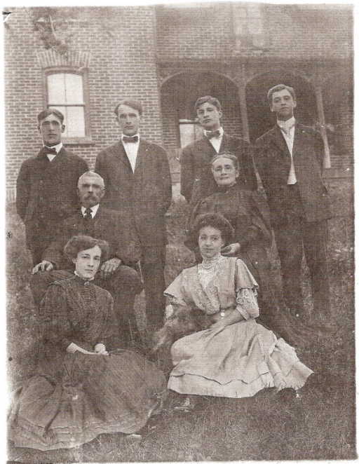 rALPH lAYCOCK AND WIFE, mARY gRAY, SONS, THOMAS, JOHN, WILLIAM AND SAMUEL, DAUGHTER, JENNIE AND ?