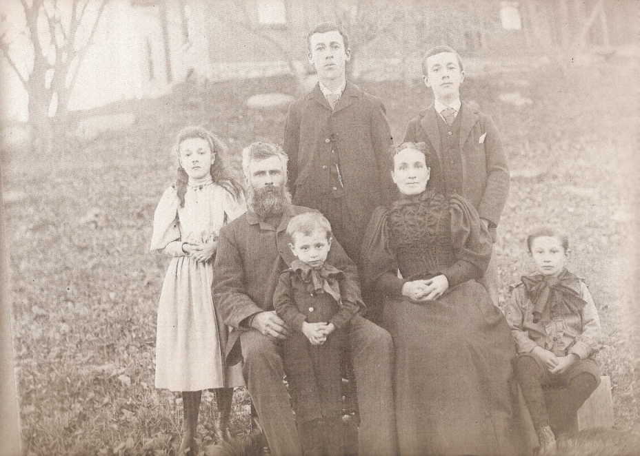 RALPH LAYCOCK AND WIFE, MARY GRAY, SONS, THOMAS, JOHN, WILLIAM AND SAMUEL, DAUGHTER, JENNIE AND ?