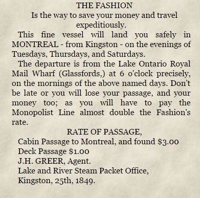 dAILY eNGLISH wHIG (kINGSTON) mAY 25, 1849