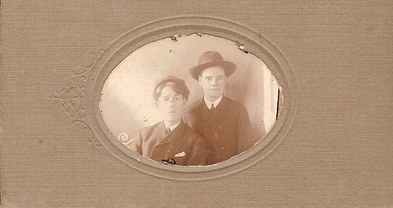 Laycock boys - Samuel on right
