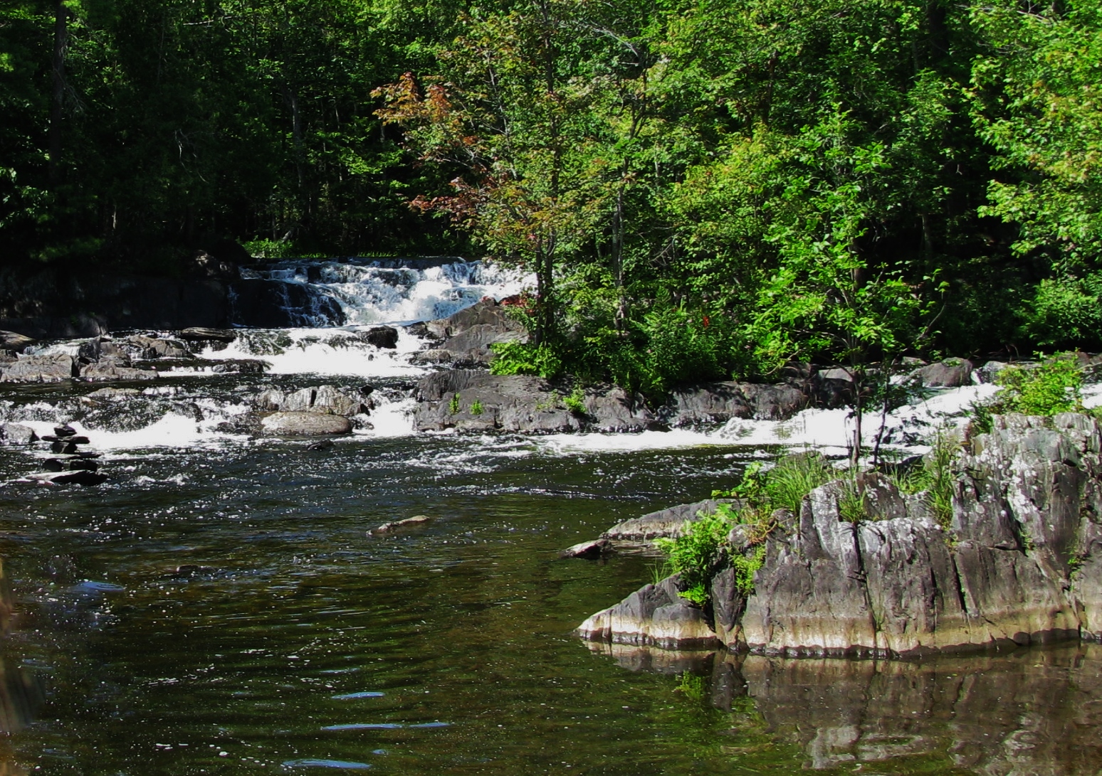 Scott's dam - Fire road 18, Belmont Twp