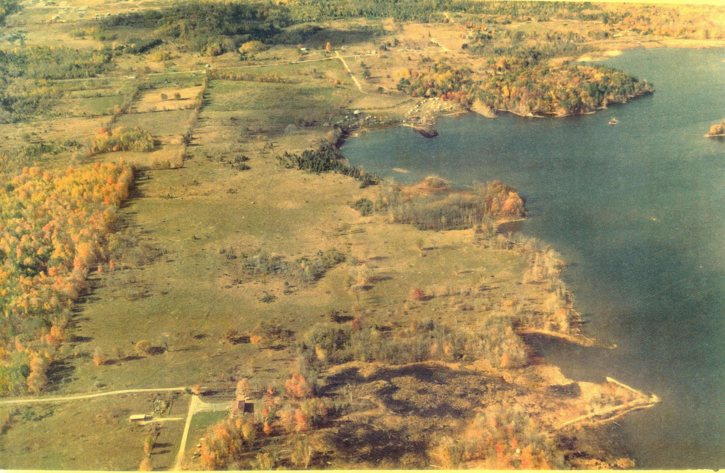 Above: Blairton looking west