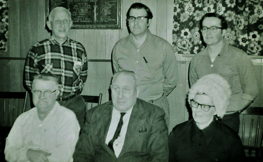 Deloro Council... Alphonse Clemens , Len Bicknell, Doug Lynch , Ray Brown, Charlie Gordiner, Bernice Young.